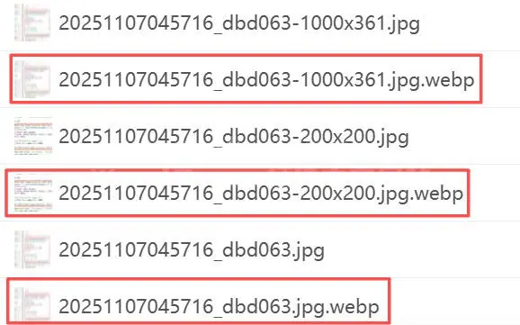 使用EWWW图片优化插件生成WebP格式图片